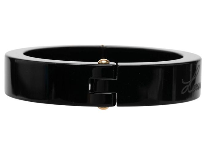 Bracciale Charm LockMe Louis Vuitton Nero - vista 4