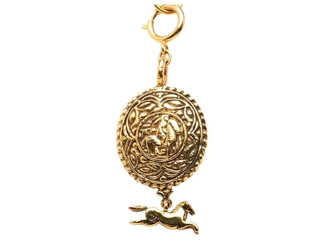Collana Cavallo Marchio Coco Chanel D'oro - vista 2