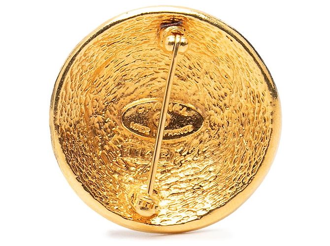 Cambon Spilla placcata in oro Chanel Coco Mark D'oro - vista 2