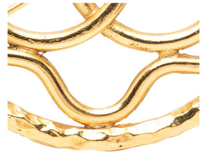 Spilla Chanel Coco Mark in Placcato Oro D'oro - vista 5