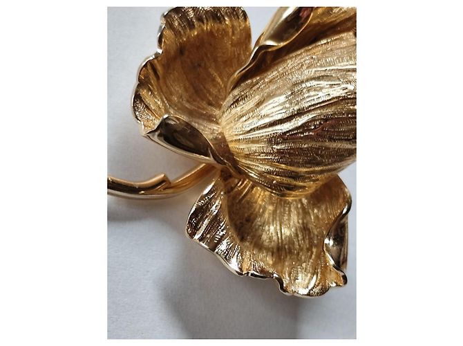 Spilla Christian Dior placcata oro Gold hardware - vista 7