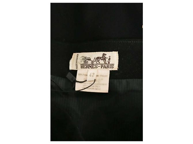 Hermès Gonna nera Nero - vista 5