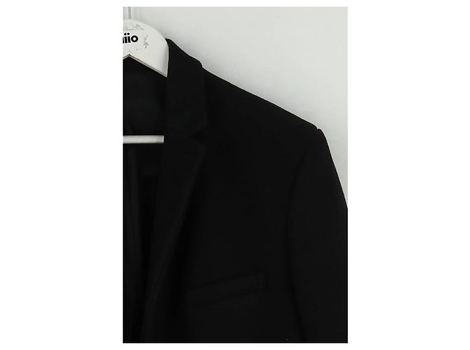 Sandro Black wool coat - view 3