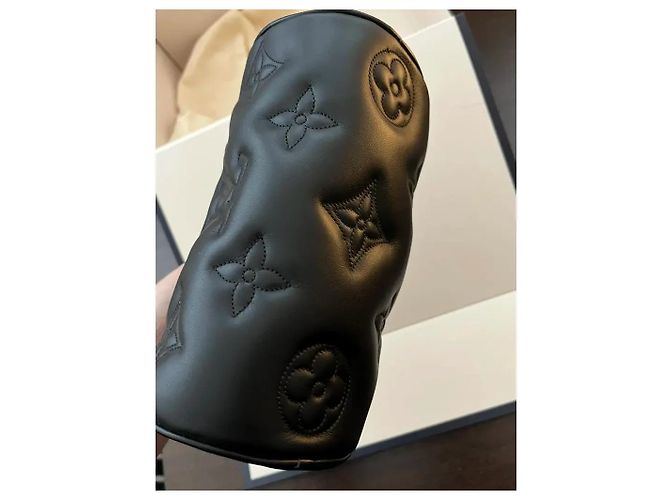Borsa Papillon BB Louis Vuitton – Pelle Bubblegram Nera – Nuova Nero - vista 6