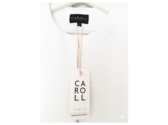 Weißer Caroll-Mantel - Ansicht 2