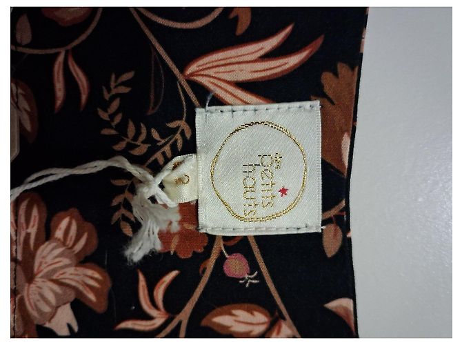 Des Petits Hauts Langes Kleid mit Blumenmuster - Ansicht 4