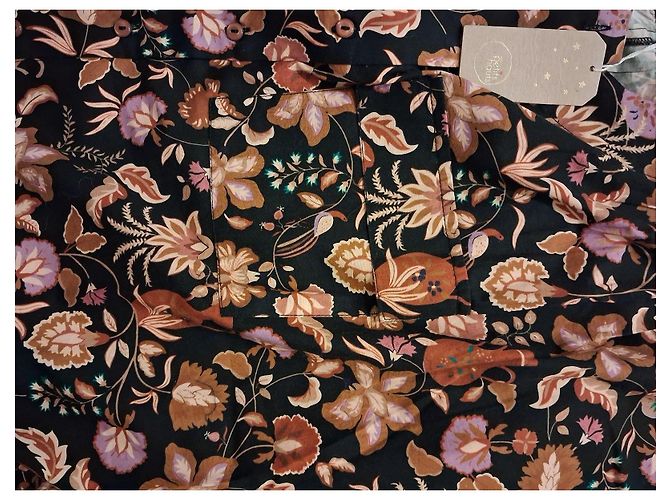 Des Petits Hauts Langes Kleid mit Blumenmuster - Ansicht 6