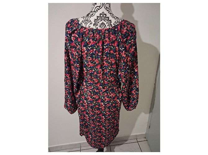 Des Petits Hauts Langes Kleid mit Blumenmuster - Ansicht 5