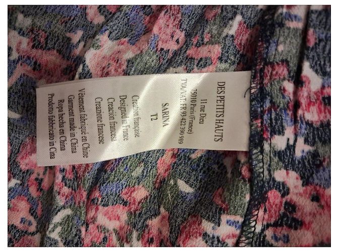 Des Petits Hauts Langes Kleid mit Blumenmuster - Ansicht 7