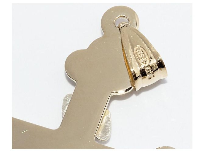 Autre Marque Pendente a Croce Au750 D'oro - vista 4