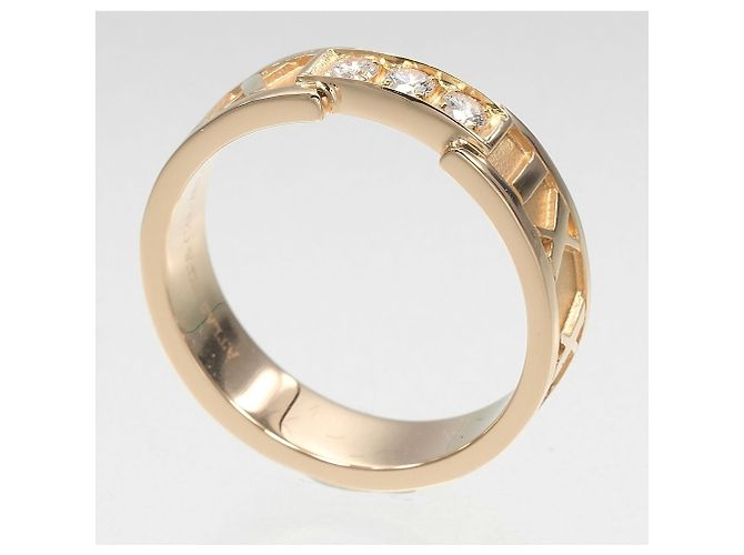 Anello Atlas in oro rosa 18K di Tiffany & Co. - vista 3