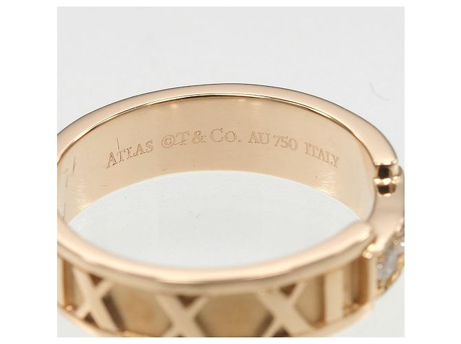 Anello Atlas in oro rosa 18K di Tiffany & Co. - vista 4