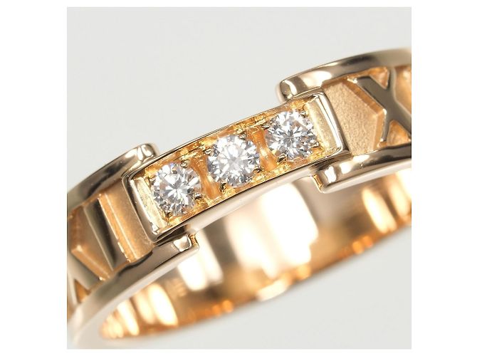 Anello Atlas in oro rosa 18K di Tiffany & Co. - vista 7