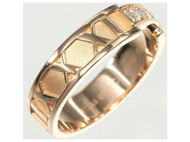 Anello Atlas in oro rosa 18K di Tiffany & Co. - vista 8