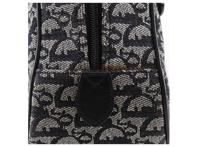 Borsa Double Saddle Christian Dior Blu navy - vista 11