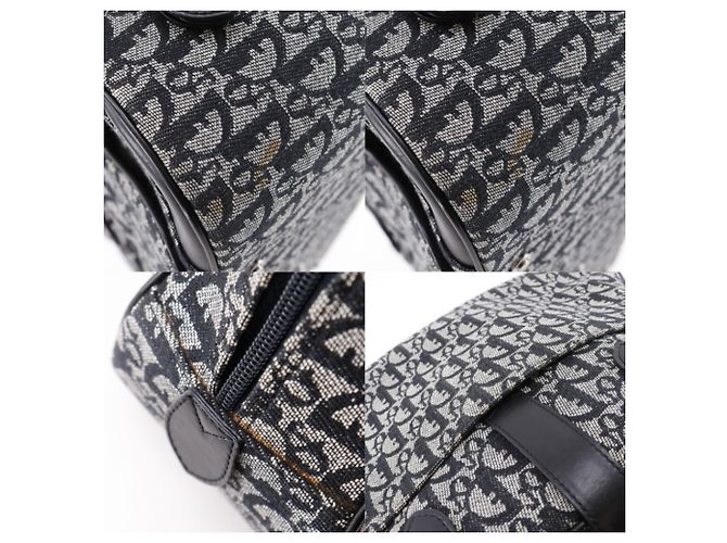 Borsa Double Saddle Christian Dior Blu navy - vista 12