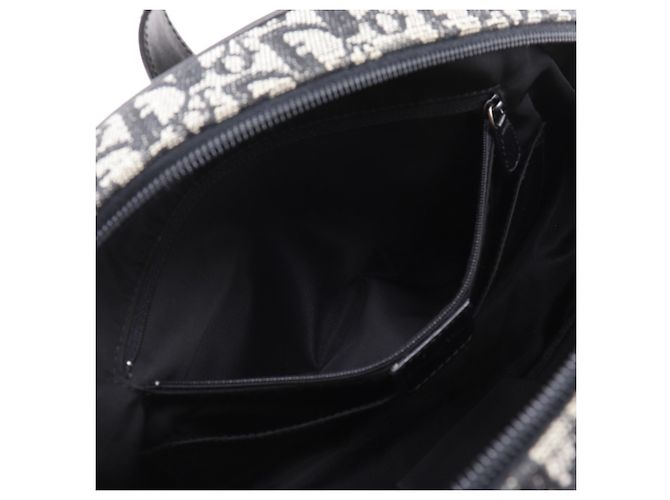 Borsa Double Saddle Christian Dior Blu navy - vista 7