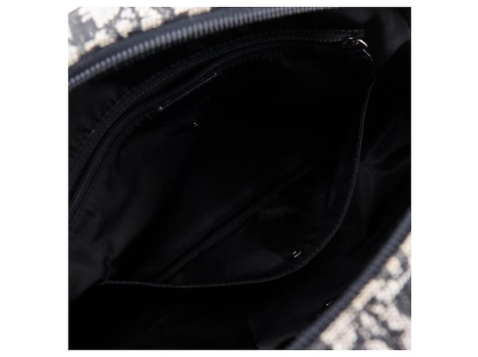 Borsa Double Saddle Christian Dior Blu navy - vista 8