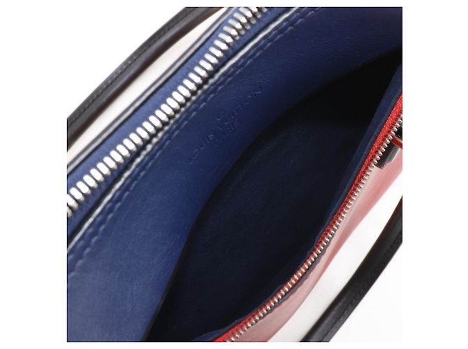 Borsa Tote Tuileries di Louis Vuitton Rosso Blu navy - vista 10