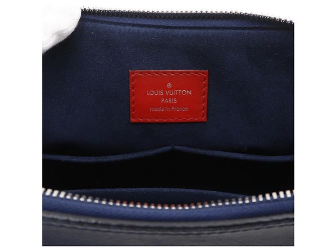 Borsa Tote Tuileries di Louis Vuitton Rosso Blu navy - vista 11