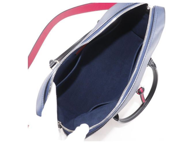 Borsa Tote Tuileries di Louis Vuitton Rosso Blu navy - vista 6