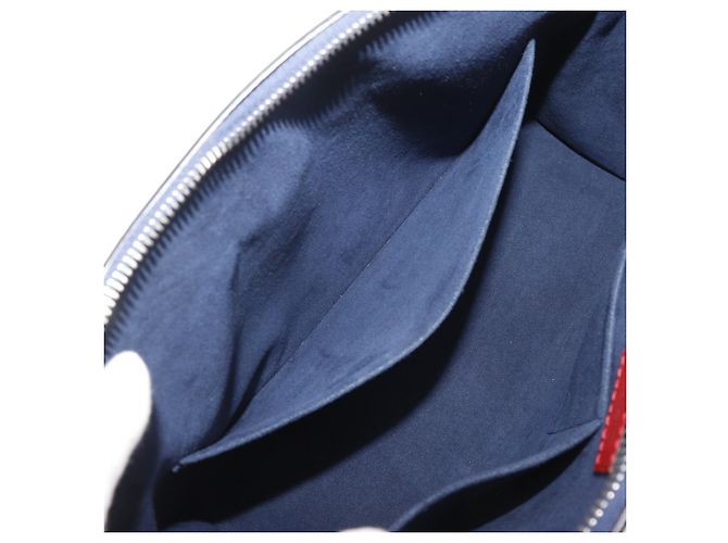 Borsa Tote Tuileries di Louis Vuitton Rosso Blu navy - vista 7