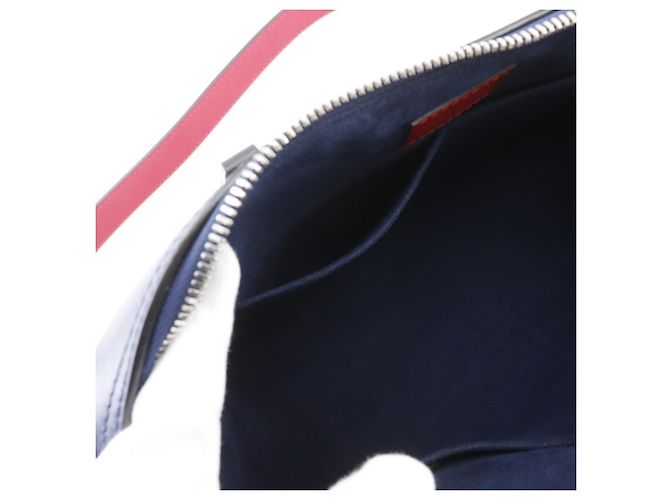 Borsa Tote Tuileries di Louis Vuitton Rosso Blu navy - vista 8
