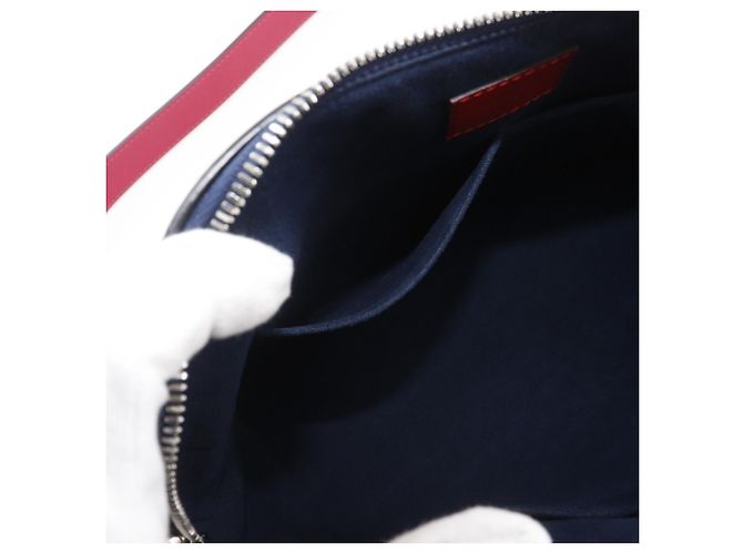 Borsa Tote Tuileries di Louis Vuitton Rosso Blu navy - vista 9