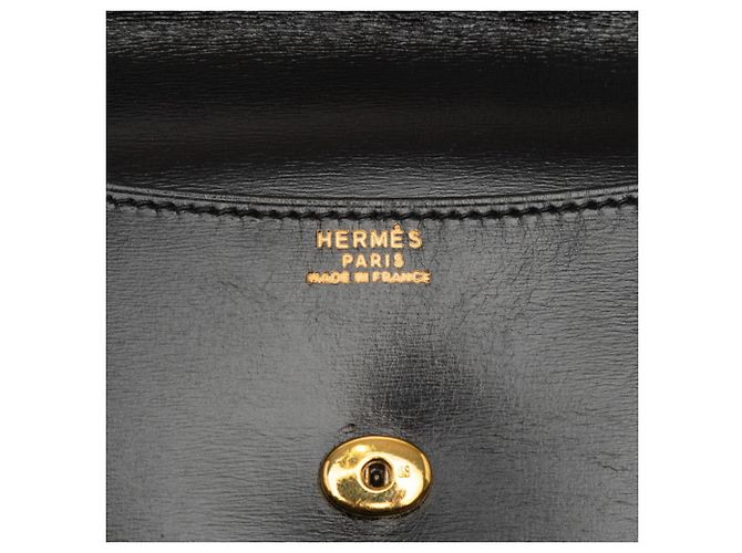 Borsa Clutch Pochette Rio di Hermès Nero - vista 5