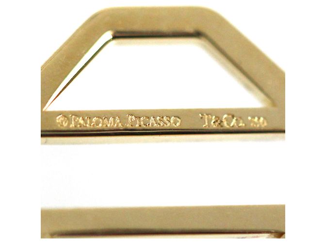 Tiffany & Co Orecchini Zellige in oro giallo 18K Tiffany - vista 4