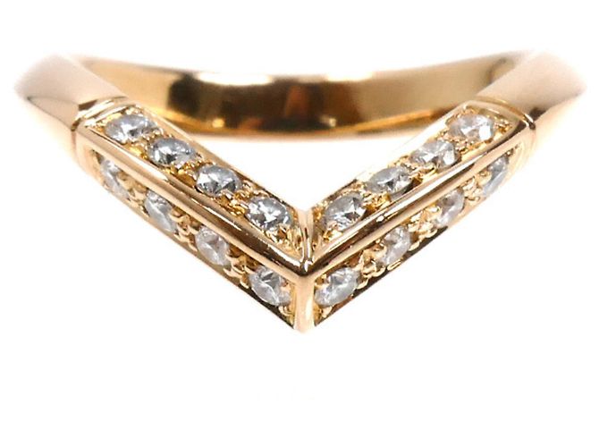 Anello in oro rosa 18K con diamanti Louis Vuitton - vista 3