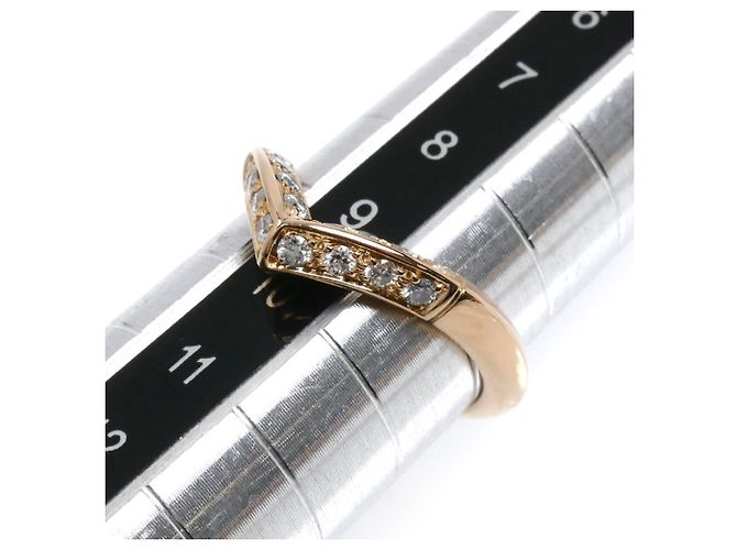Anello in oro rosa 18K con diamanti Louis Vuitton - vista 6