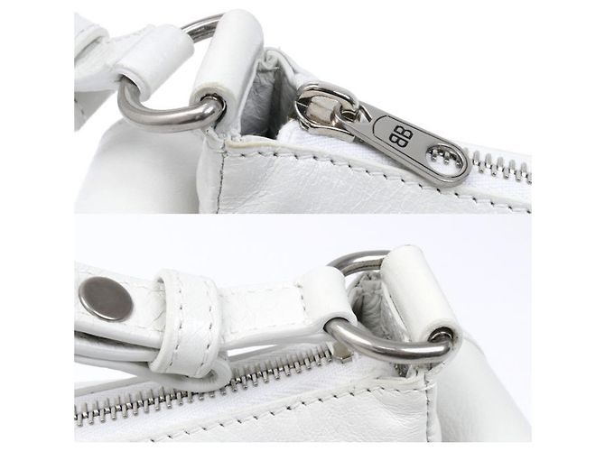Borsa a Spalla Super Busy di Balenciaga Bianco - vista 6