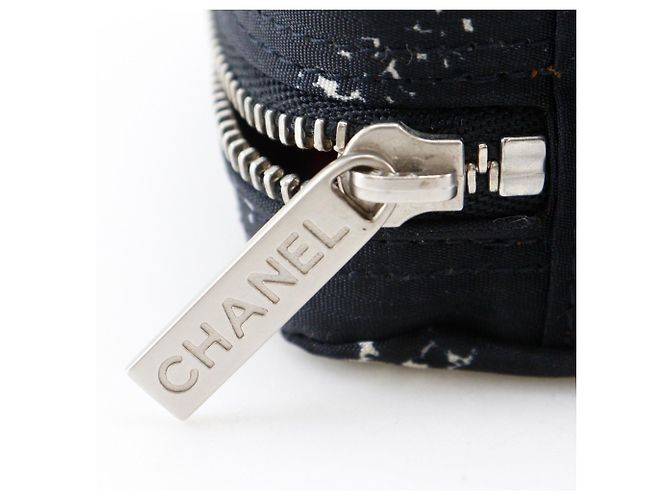 Pochette da viaggio Chanel, astuccio per gioielli A11824 Nero - vista 12