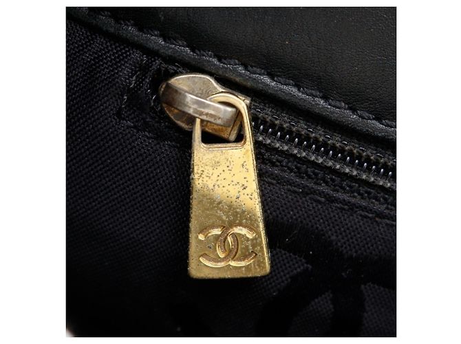 Borsa Wild Stitch in pelle di vitello nera CHANEL Nero - vista 12