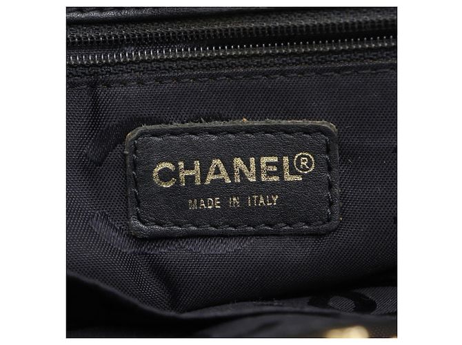 Borsa Wild Stitch in pelle di vitello nera CHANEL Nero - vista 18