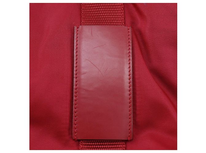 Rote Nylon-Tote von Prada B10310 - Ansicht 10