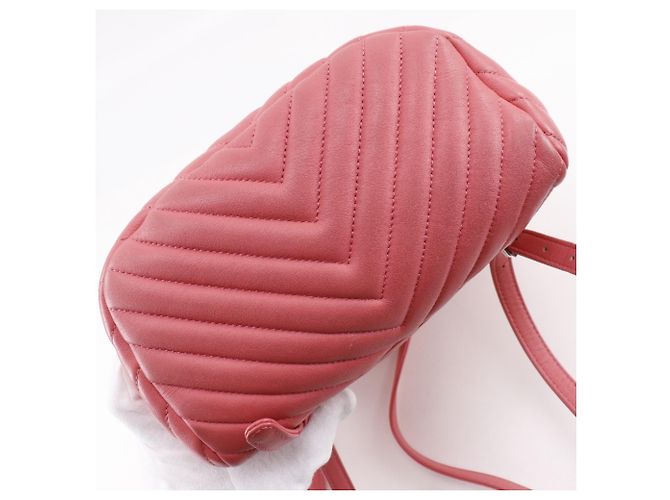 Zaino Chevron Chanel Rosa - vista 12