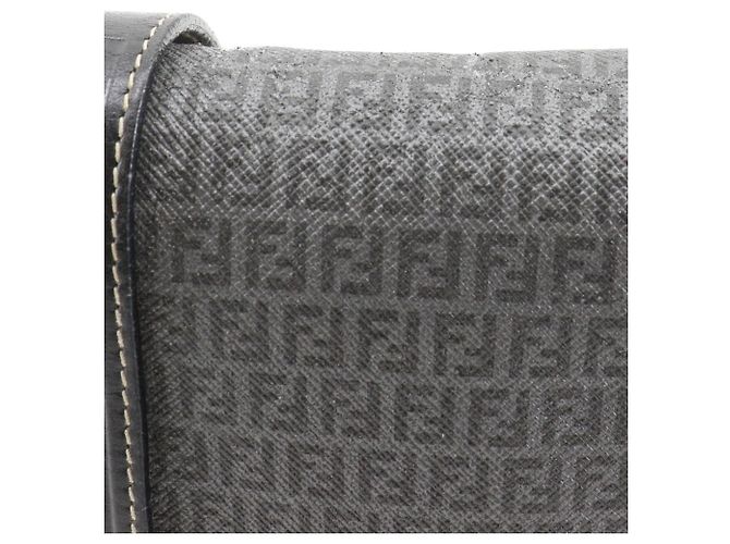 Borsa a Spalla Fendi Zucchino Marrone - vista 11