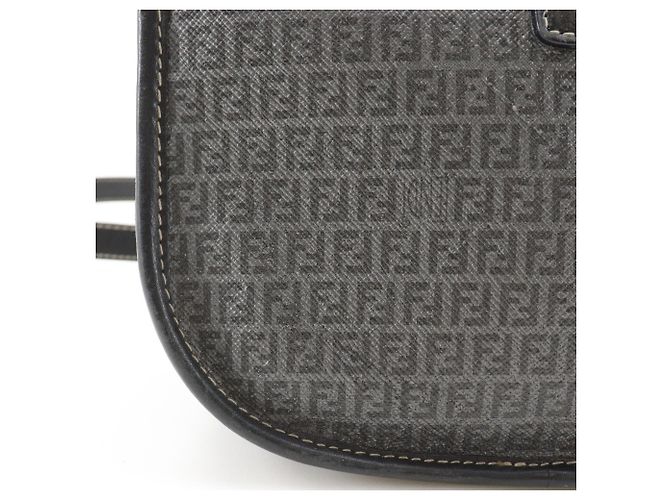 Borsa a Spalla Fendi Zucchino Marrone - vista 12