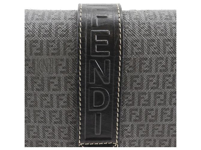 Borsa a Spalla Fendi Zucchino Marrone - vista 9