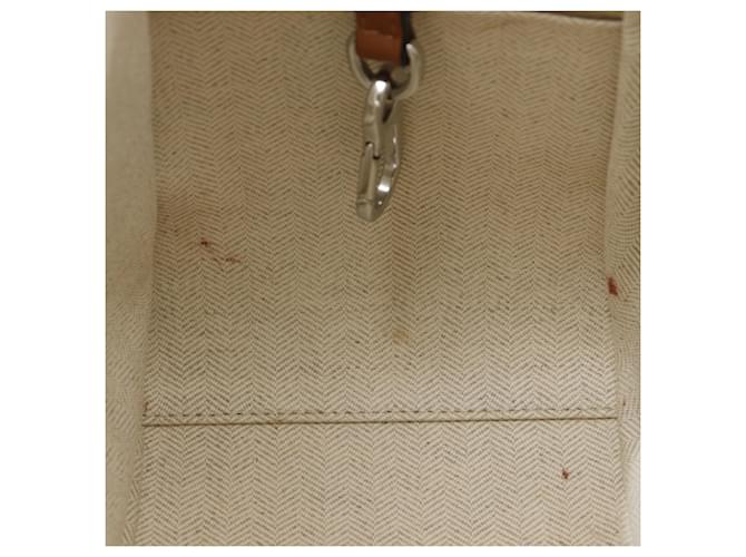 Borsa a mano Hammock Small LOEWE Marrone Bianco - vista 11