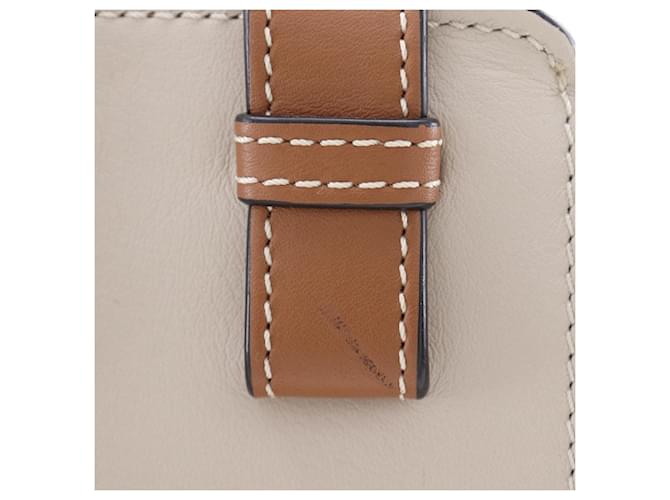 Borsa a mano Hammock Small LOEWE Marrone Bianco - vista 12