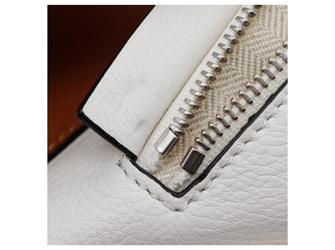 Borsa a mano Hammock Small LOEWE Marrone Bianco - vista 15