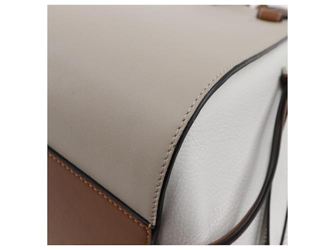 Borsa a mano Hammock Small LOEWE Marrone Bianco - vista 5