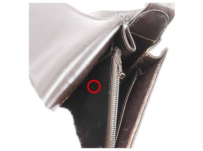 Gucci Vintage Kalbsleder Schultertasche - Ansicht 15