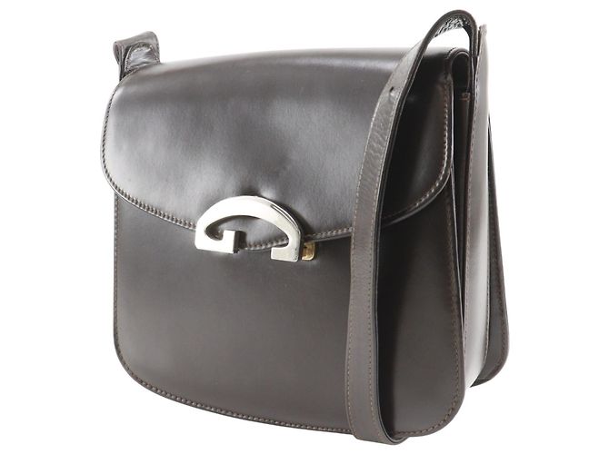 Gucci Vintage Kalbsleder Schultertasche - Ansicht 2