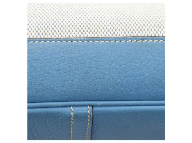 Borsa a Spalla Hermès Trim 31 Blu - vista 12