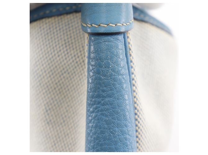 Borsa a Spalla Hermès Trim 31 Blu - vista 14