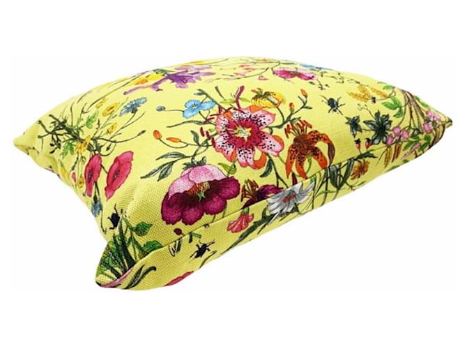 Gucci Flora Throw Pillow Multiple colors Yellow - view 4
